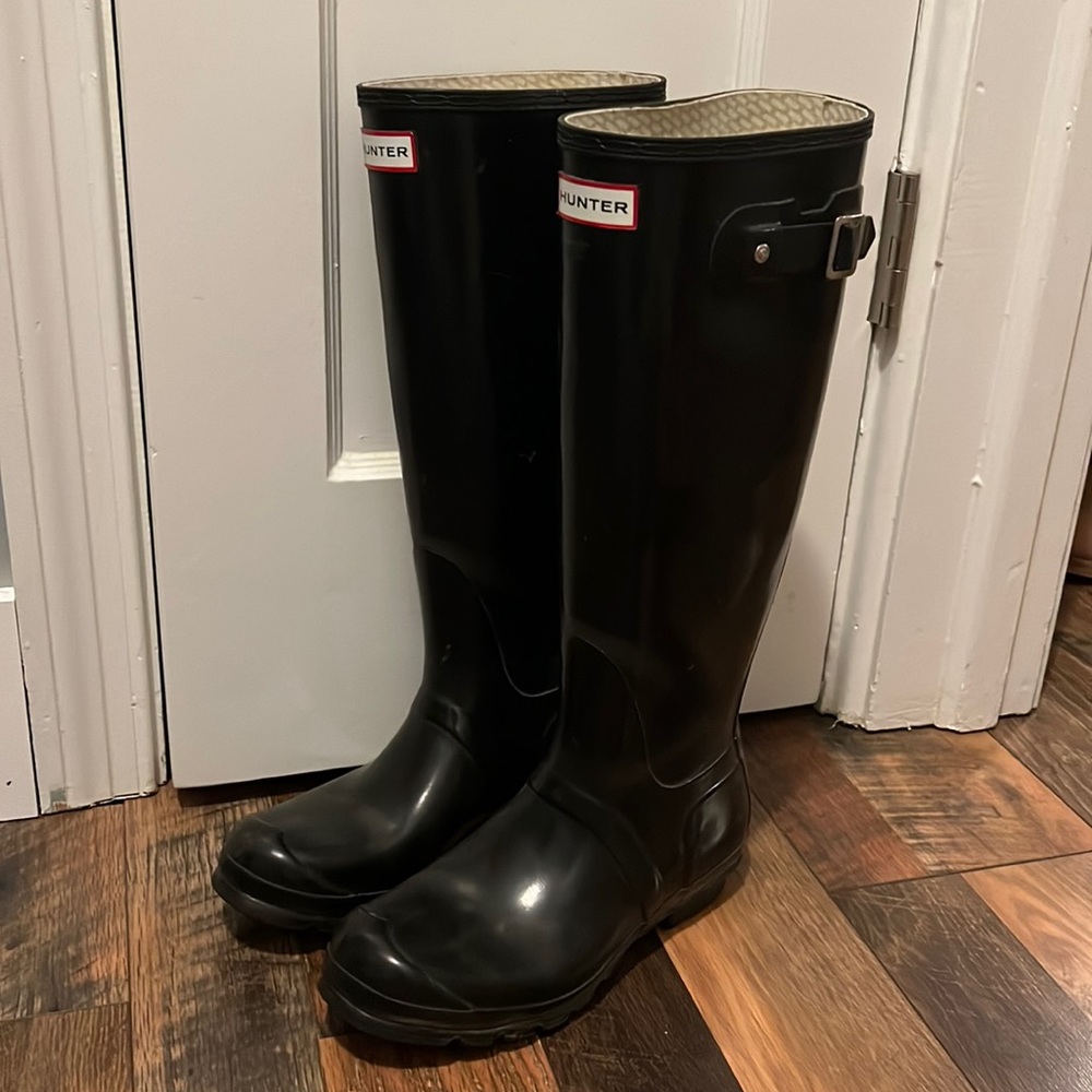 Hunter tall boots